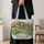 Storybook Cottage Village and Wildflower Meadow for Cozy Country Living and Gifting Quilted Tote Bag - 4
