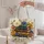 Vintage Books and Wildflowers for Cozy Cottagecore Reading Lovers and Book Nook Decor Quilted Tote Bag - 5