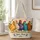 Colorful Funny Hen Flock for Farmhouse Laundry Day and Cheerful Home Gifts Quilted Tote Bag - 1