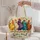 Colorful Funny Hen Flock for Farmhouse Laundry Day and Cheerful Home Gifts Quilted Tote Bag - 5