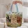 Highland Cow Wildflower Meadow for Cottage Farmhouse Living and Cow Lovers Quilted Tote Bag - 5