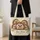 Five Woodland Hedgehogs for Nature Lovers and Cozy Everyday Outings Quilted Tote Bag - 4