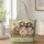 Six Sheep Meadow Scene For Farmhouse Style And Sheep Lover Gifts Quilted Tote Bag - 1