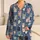 Colorful Cat Faces for Cozy Nights and Playful Lounging, a Cheerful Gift for Cat Lovers Satin Pajamas Set - 1