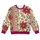 Ivory Folk Florals and Botanical Vines for Spring Garden Gatherings and Brunch Dates All-over Print Knitted Sweater - 4