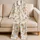 Sweet Party Hat Puppies for Cozy Birthday Mornings and Cheerful Home Lounging for Her Satin Pajamas Set - 5