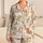 Sweet Party Hat Puppies for Cozy Birthday Mornings and Cheerful Home Lounging for Her Satin Pajamas Set - 1