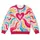 Rainbow Heart Swirls for Colorful Everyday Layering and Cheerful Spring Outings All-over Print Knitted Sweater - 4