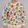 Whimsical Dogs Lounging on Striped Beach Chairs for Sunny Everyday Style All-over Print Knitted Sweater - 2