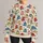 Whimsical Dogs Lounging on Striped Beach Chairs for Sunny Everyday Style All-over Print Knitted Sweater - 1
