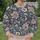 Navy Baroque Botanical Florals for Artful Everyday Style and Elegant Weekend Outings All-over Print Knitted Sweater - 6