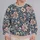 Navy Baroque Botanical Florals for Artful Everyday Style and Elegant Weekend Outings All-over Print Knitted Sweater - 2
