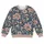 Navy Baroque Botanical Florals for Artful Everyday Style and Elegant Weekend Outings All-over Print Knitted Sweater - 4