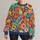 Colorful Crochet Flowers for Creative Everyday Style and Festival Looks All-over Print Knitted Sweater - 1