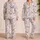 Watercolor Butterflies and Blossoms for Serene Evenings and Relaxed Springtime Lounging Satin Pajamas Set - 2