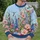 Hummingbirds Among Pink and Blue Garden Flowers for Nature-Loving Everyday Style All-over Print Knitted Sweater - 6