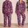 Western Cowboy Boots, Hats & Cacti for Cozy Ranch Nights and Country Music Lovers Satin Pajamas Set - 2