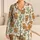 Highland Cow And Cactus Motifs For Cozy Western-Inspired Lounging And Relaxed Weekends Satin Pajamas Set - 1