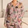 Watercolor Puppy Hearts for Cozy Valentine Evenings and Sweet Dog Lover Lounging Satin Pajamas Set - 1