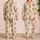 Gingerbread Men and Candy Canes for Cozy Christmas Holiday Gifting and Winter Cheer Satin Pajamas Set - 2