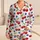 Cherry And Blueberry Fruit Motif for Cozy Evenings and Relaxed Lounging Satin Pajamas Set - 1