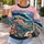Rolling Wildflower Hills With Pink Blooms For Colorful Nature-Inspired Outfits All-over Print Knitted Sweater - 5