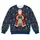 Red Cloaked Gift Bringer With Snowflakes For Festive Holiday Gatherings All-over Print Knitted Sweater - 4