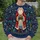 Red Cloaked Gift Bringer With Snowflakes For Festive Holiday Gatherings All-over Print Knitted Sweater - 6