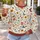 Wildflower Butterflies and Garden Insects for Everyday Springtime Nature-Lover Style All-over Print Knitted Sweater - 5