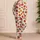 Tomato And Strawberry Fruit For Cozy Kitchen Garden Lounging At Home Satin Pajamas Set - 4
