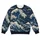 Indigo Ocean Waves And Snowy Mountain Scene For Coastal Everyday Wear And Travel All-over Print Knitted Sweater - 6
