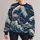 Indigo Ocean Waves And Snowy Mountain Scene For Coastal Everyday Wear And Travel All-over Print Knitted Sweater - 3
