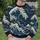 Indigo Ocean Waves And Snowy Mountain Scene For Coastal Everyday Wear And Travel All-over Print Knitted Sweater - 8