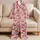 Red Cherry Heart Polka Dot Style for Cozy Lounging and Sweet Weekend Mornings Satin Pajamas Set - 5