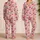 Red Cherry Heart Polka Dot Style for Cozy Lounging and Sweet Weekend Mornings Satin Pajamas Set - 2