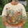 Vintage Wildflower Motifs for Cozy Autumn Days and Cottagecore Wardrobes All-over Print Knitted Sweater - 6