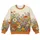 Vintage Wildflower Motifs for Cozy Autumn Days and Cottagecore Wardrobes All-over Print Knitted Sweater - 4