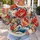 Watercolor Floral Waves for Artful Everyday Outings and Creative City Style All-over Print Knitted Sweater - 5