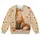 Seated Fox and Autumn Leaves for Cozy Fall Outings and Everyday Wear All-over Print Knitted Sweater - 4