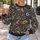 Colorful Botanical Blooms for Cozy Autumn Outings and Relaxed Everyday Style for Her All-over Print Knitted Sweater - 5