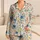 Watercolor Wildflower Blooms for Relaxing Evenings and Cozy Weekend Mornings at Home Satin Pajamas Set - 1