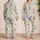 Watercolor Wildflower Blooms for Relaxing Evenings and Cozy Weekend Mornings at Home Satin Pajamas Set - 2