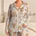 Party Teddy Bears and Pastel Gifts for Cozy Holiday Lounge Style Satin Pajamas Set - 1