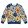 Blue And Ochre Botanical Florals For Relaxed Everyday Wear And Artistic Style All-over Print Knitted Sweater - 4