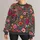 Vibrant Wildflower Blooms for Everyday Outings and Relaxed Creative Casual Style All-over Print Knitted Sweater - 1