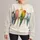 Colorful Perched Parrots for Bird Lovers, Nature Walks and Relaxed Everyday Style Outdoors All-over Print Knitted Sweater - 1