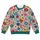 Colorful Folk Floral Motifs for Cozy Autumn Outings and Everyday Creative Wardrobe Style All-over Print Knitted Sweater - 4