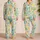 Easter Bunny and Pastel Egg Motifs for a Cheerful Springtime Holiday Gift Satin Pajamas Set - 2