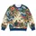 Tropical Birds and Floral Waves for Artistic Everyday Style and Nature Lovers All-over Print Knitted Sweater - 4