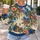 Tropical Birds and Floral Waves for Artistic Everyday Style and Nature Lovers All-over Print Knitted Sweater - 5